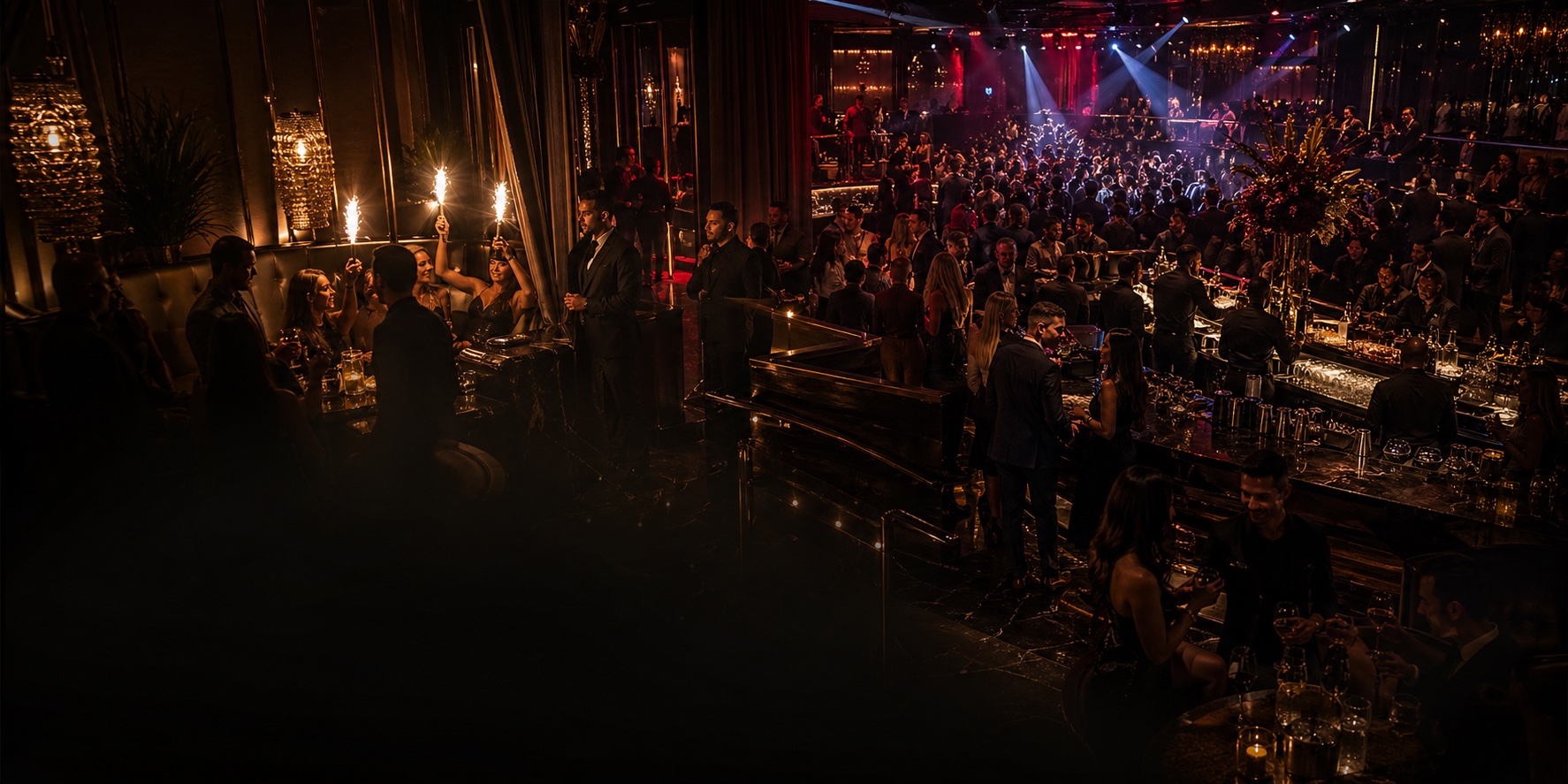 Curated private nightlife experiences inside a busy luxury hospitality venue